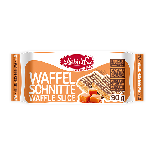 LIEBICH Wafelreep met Karamel 90g Verpakking