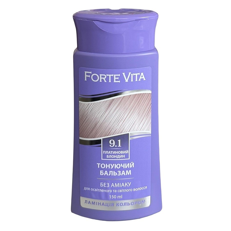 Tintende haarbalsem “Forte Vita” 9.1 platinablond