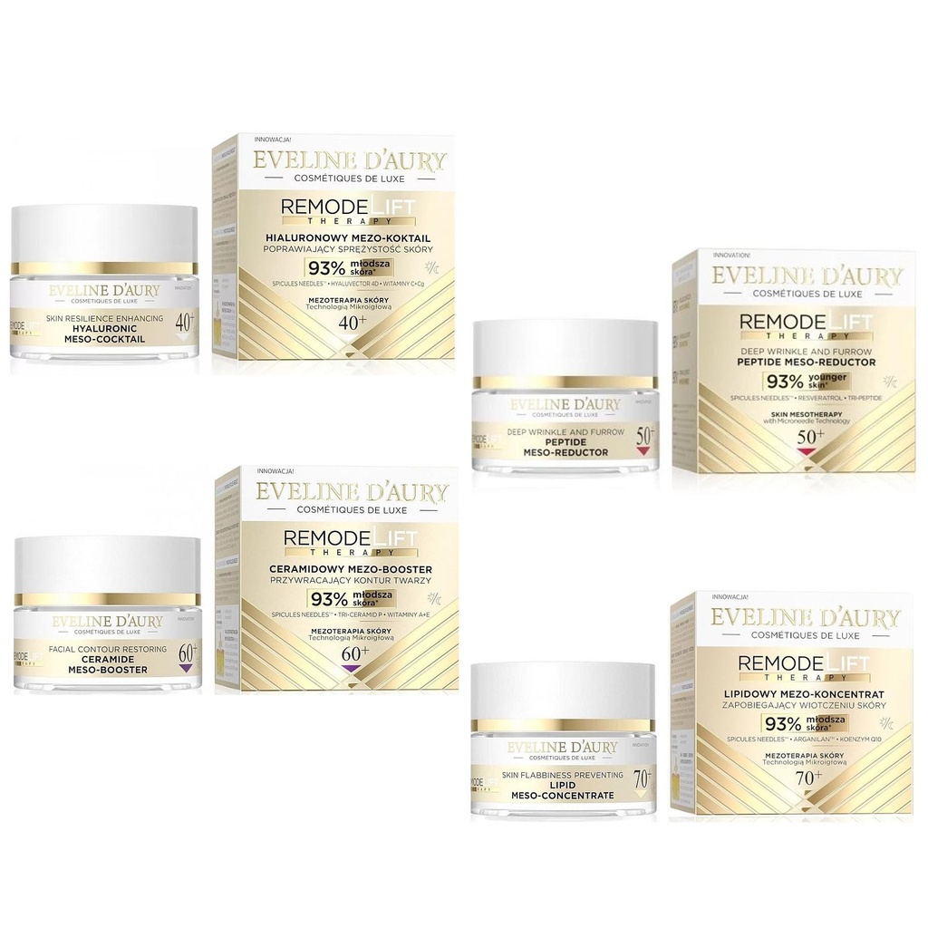 Eveline Gezichtscrème 40-70 "D’Aury RemodeLift Therapie" 50 ml