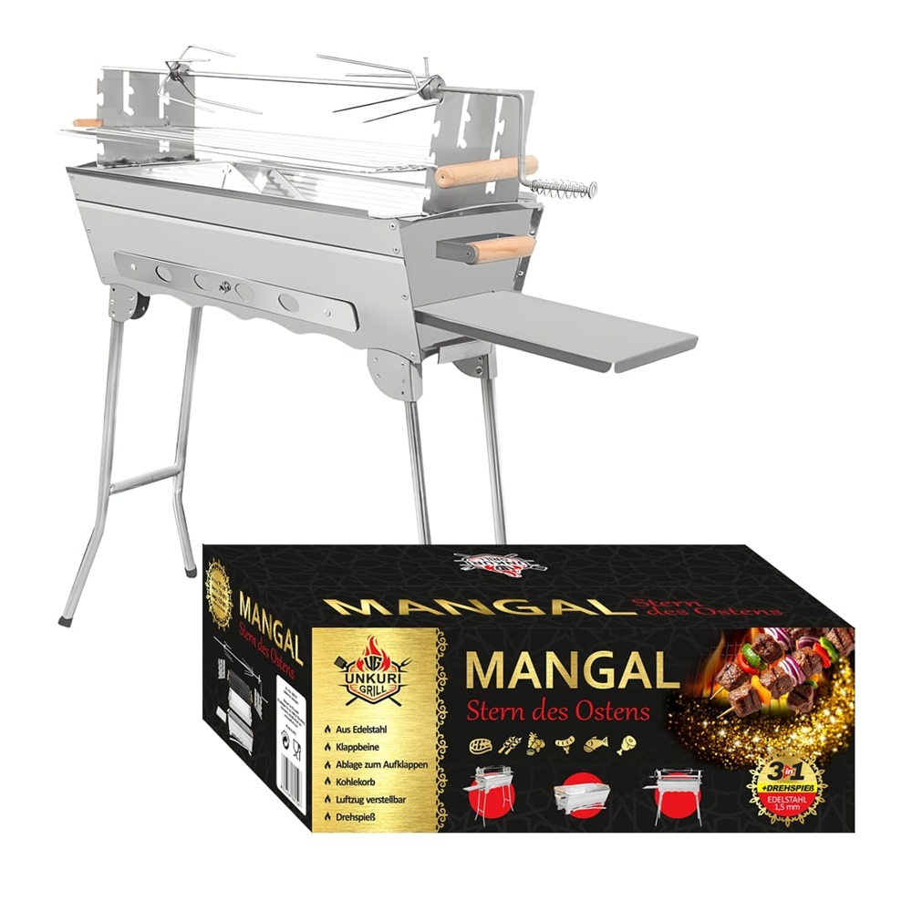 Mangal "Ster van het Oosten" H70 x B30 x L60 cm