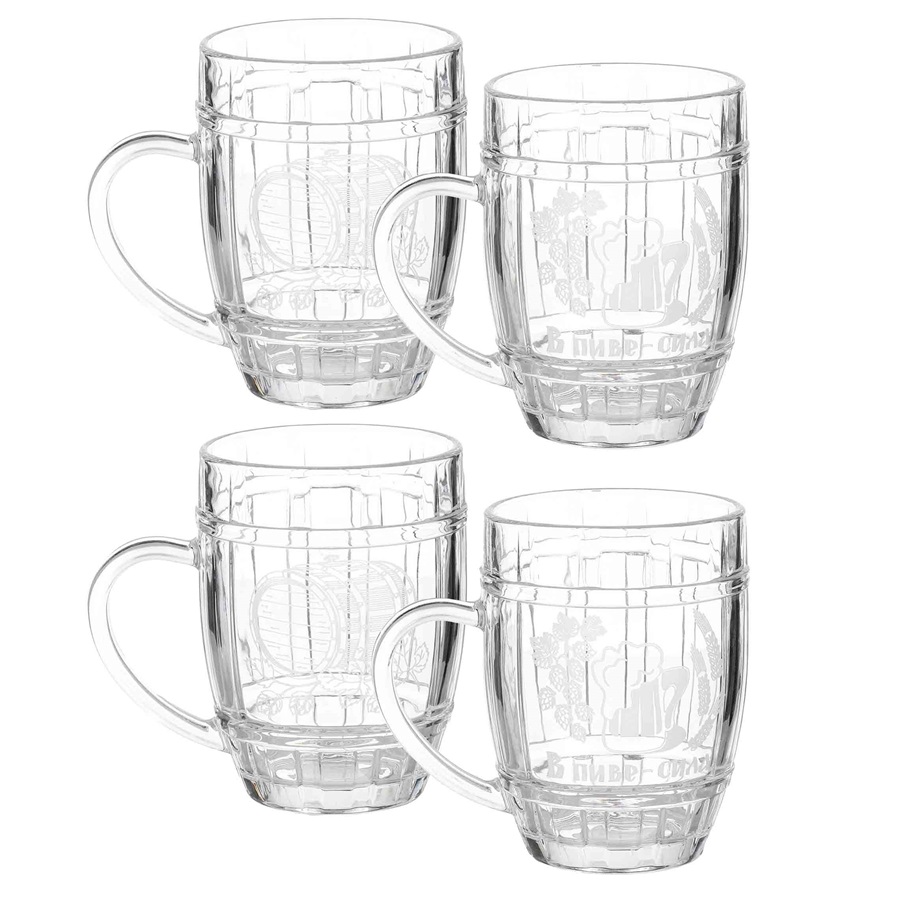 Bierpul met motief, 0,5 L, verschillende motieven