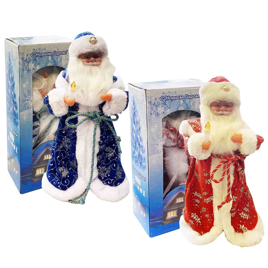 Cadeaustatuette "Ded Moroz" 40 cm, verschillende kleuren