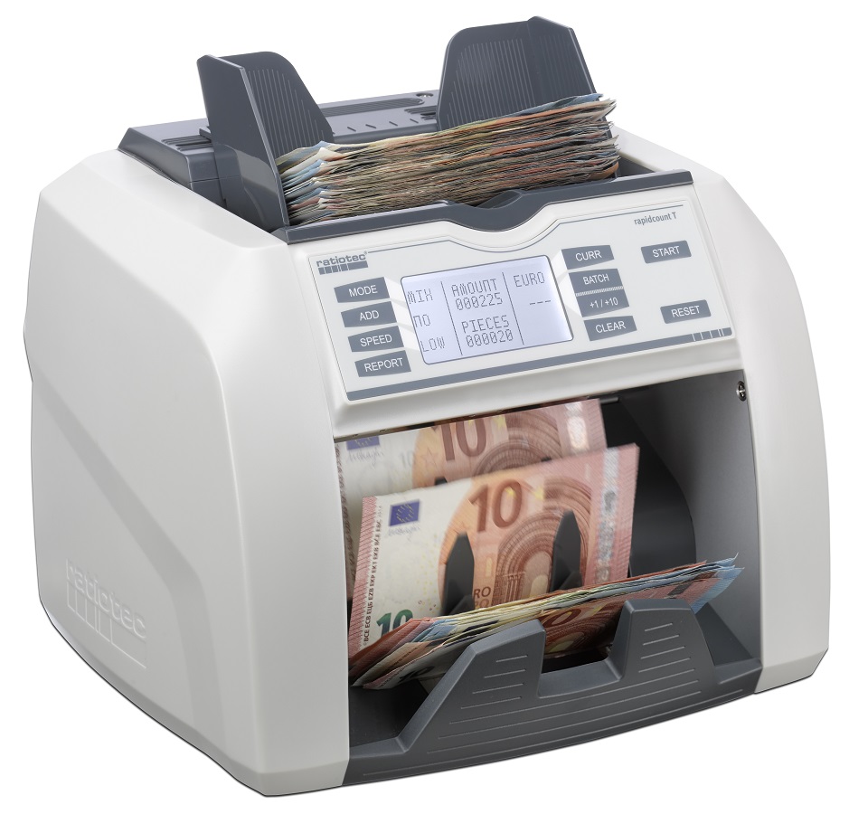 Biljetten telmachine "rapidcount T 225"