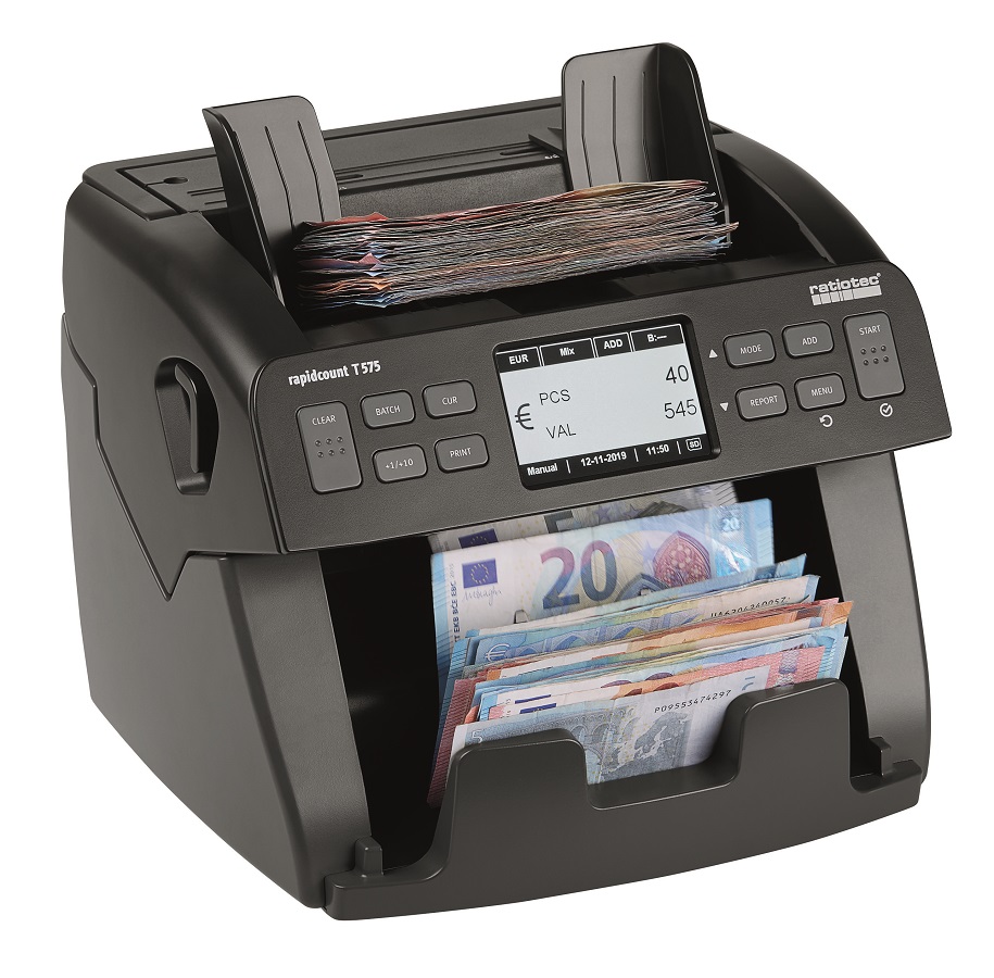 Biljetten telmachine "rapidcount T 575"
