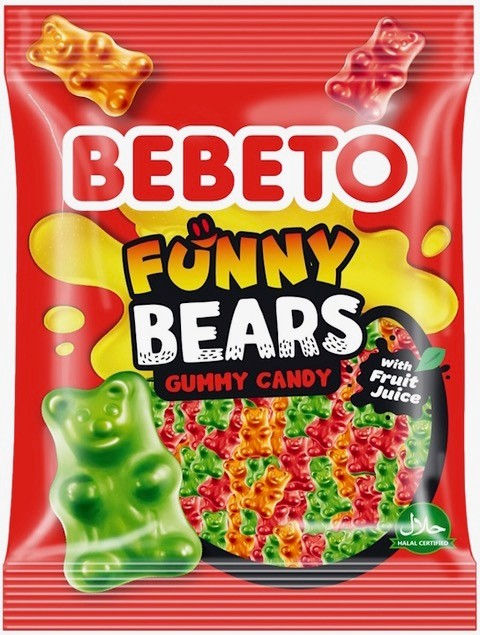 Fruitgummi "Grappige Beren"