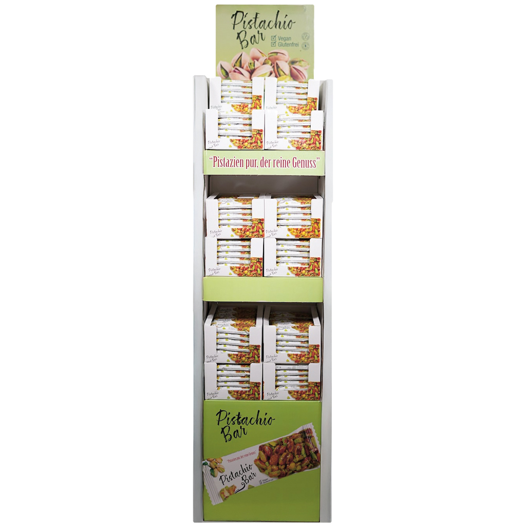 "Sahha" Pistache Bar Display