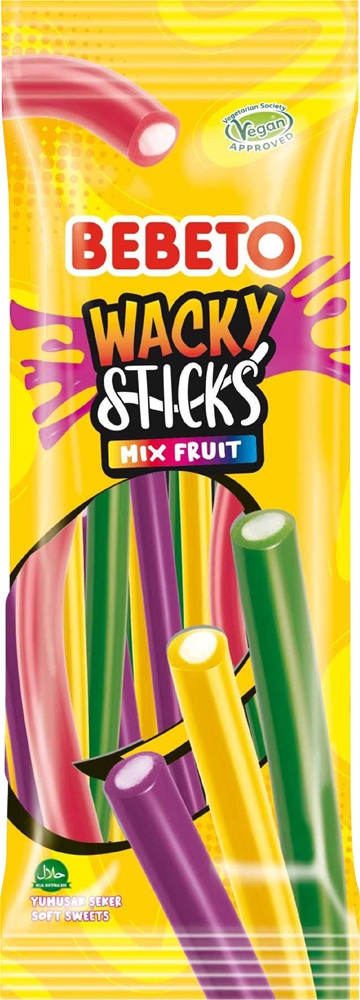 Fruitgummi "Wacky Stick Cool Tutti Frutti"