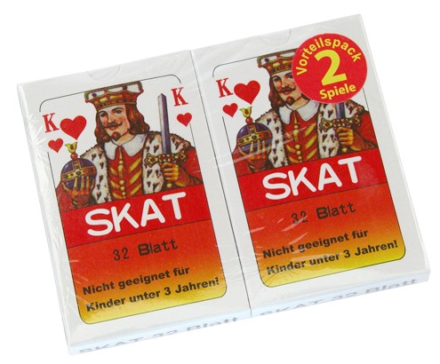Speelkaarten "Skat", 2-pack