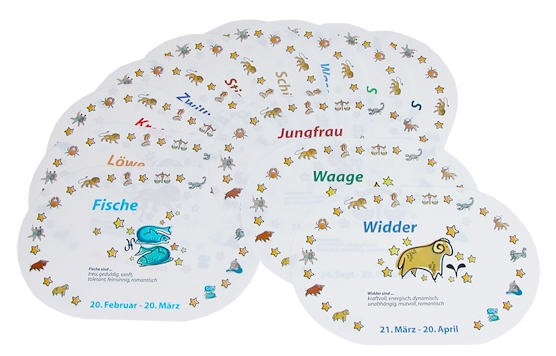 Placemat met sterrenbeeld