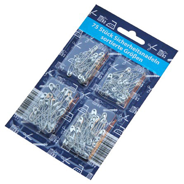 Veiligheidsnaalden 75 stuks
