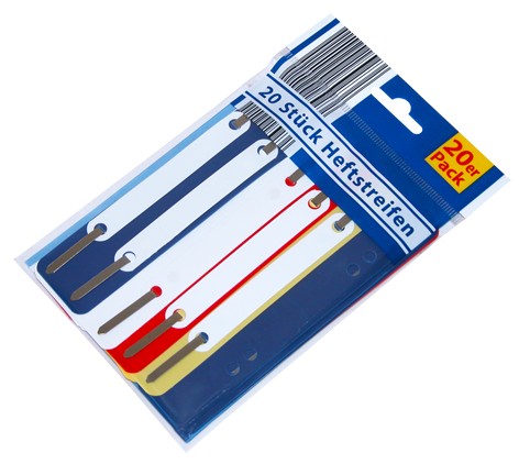 Heftstrippen, 20 stuks verpakking