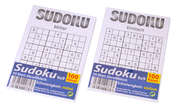 Speelblok Sudoku