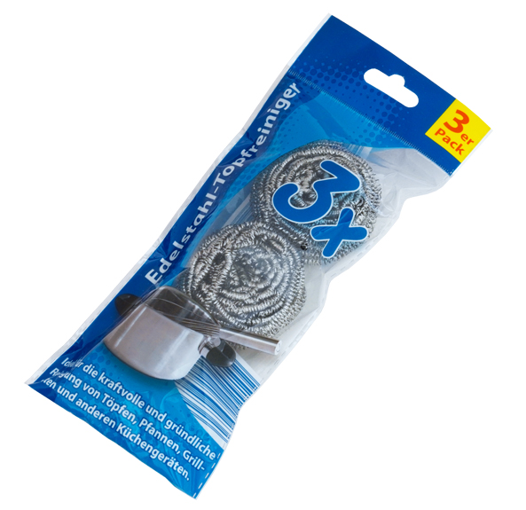 RVS schuurmiddelen, 3-pack