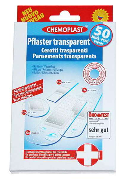 Grootverpakking, transparant 50st.