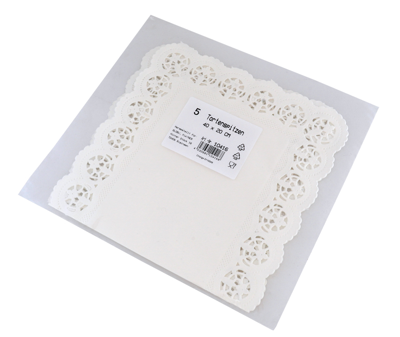 Tortenspitsen 40 x 20 cm, 5-pack