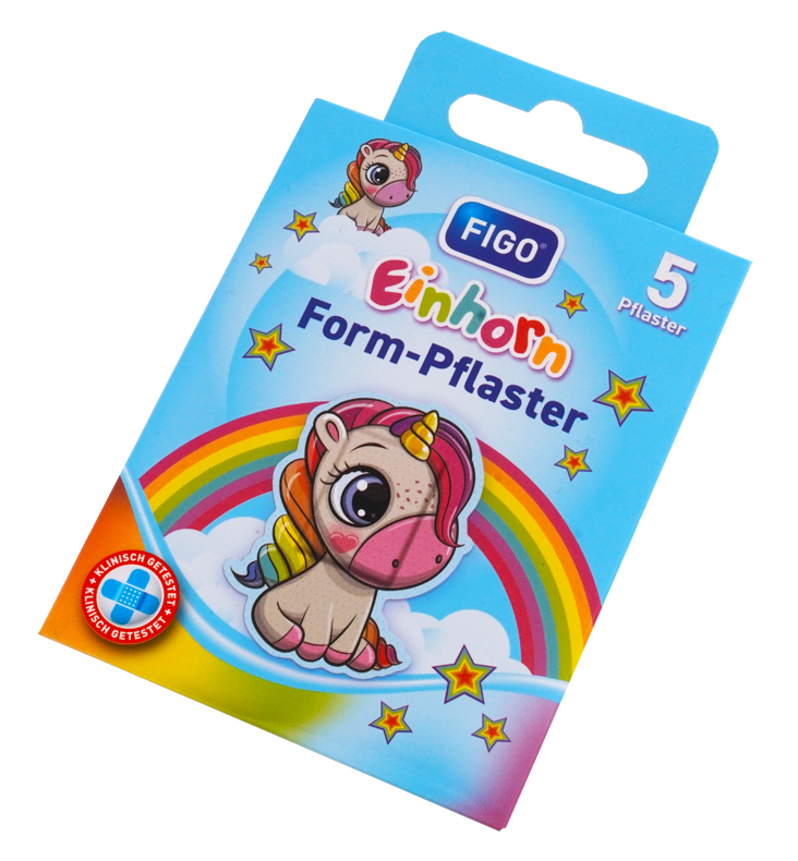 Vormpleister voor kinderen "Eenhoorn"