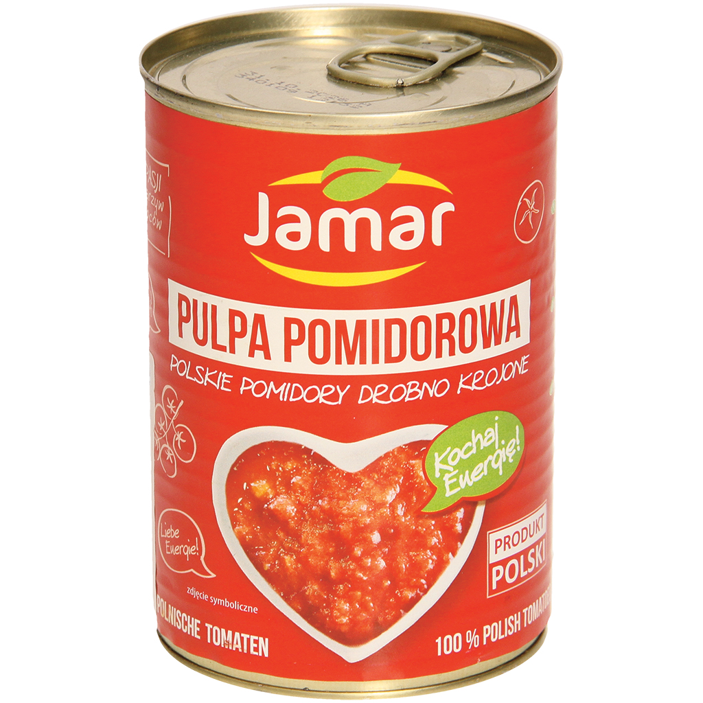 "Classic tomatenpuree" - Tomaten, stukjes. Gepasteuriseerd.