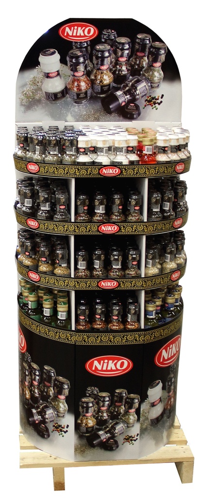 Kruidenmolens 262 stuks, Display / alleen voor bestelling