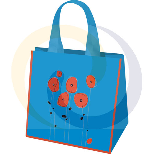 PP tas genaaid Maki blauw 32x20x28 18l/125st GAM