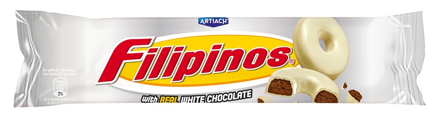 Koekjes "Filipinos" met witte chocolade