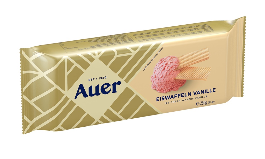 Vanille ijshoorntjes