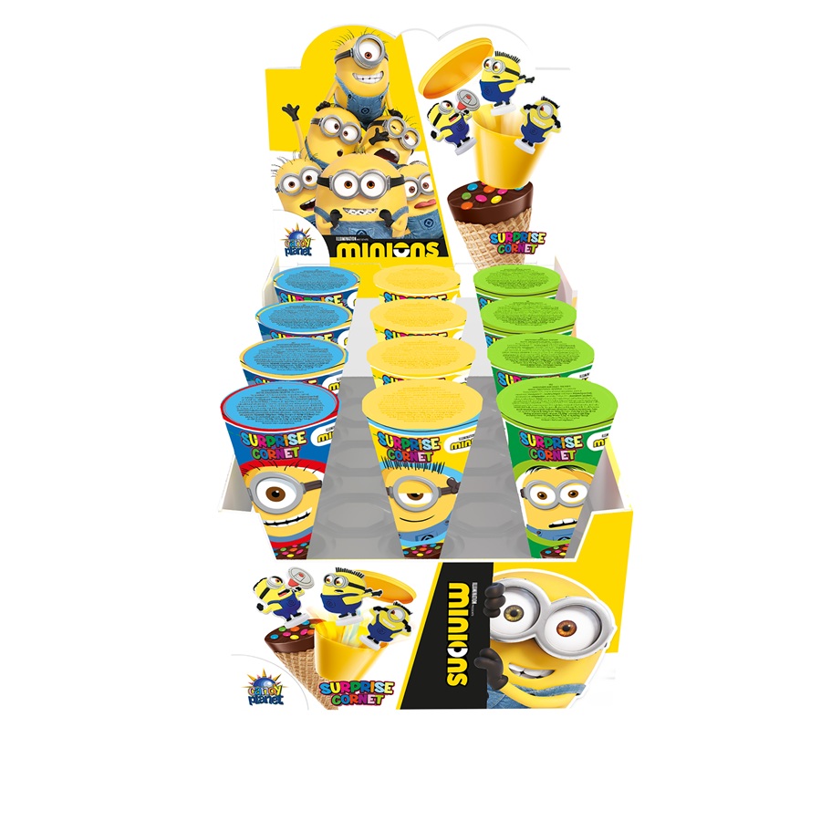 Minion Wafelhoorntjes met verrassing