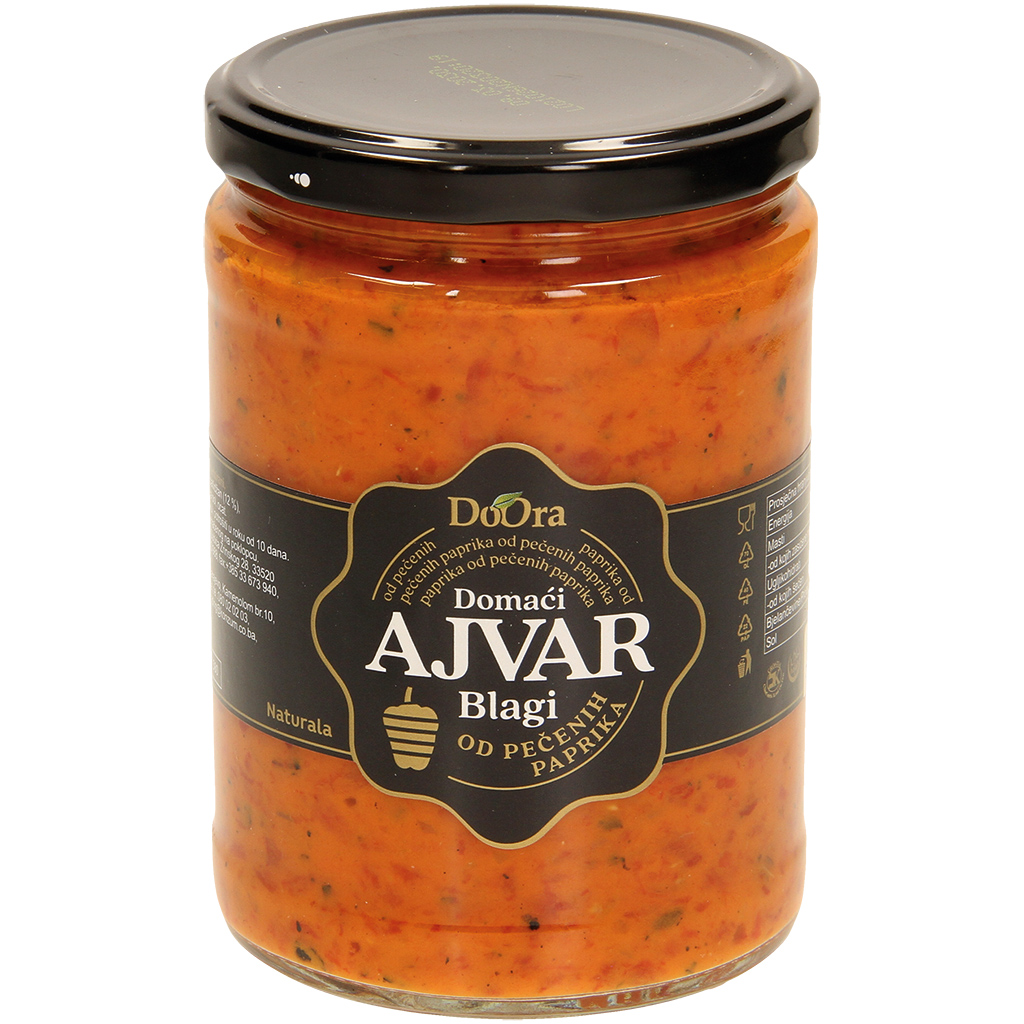 Ajvar Paprikabereiding met Aubergines