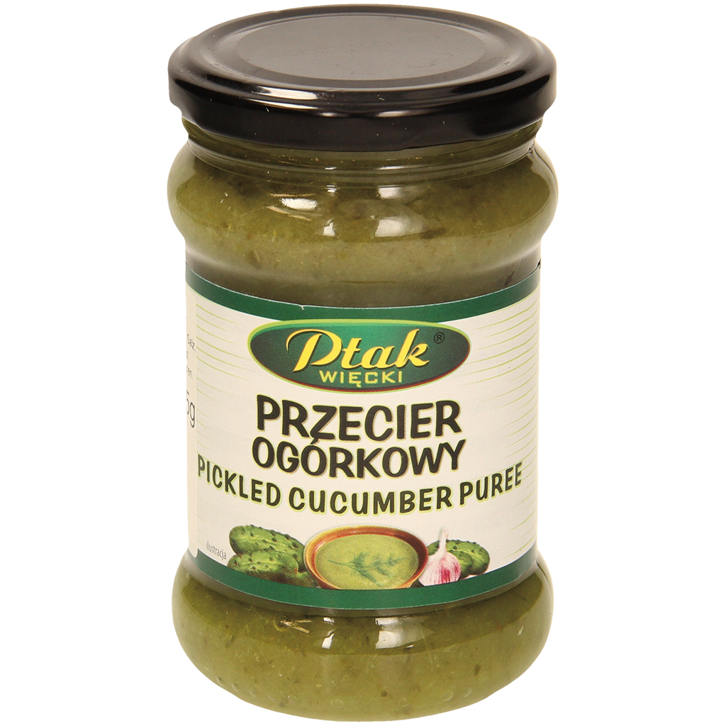 Пюре из квашеных огурцов. Пастеризованный продукт.
