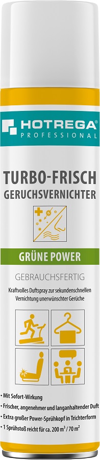 Turbo-Frisch Geurverdrijver "Groene Kracht"