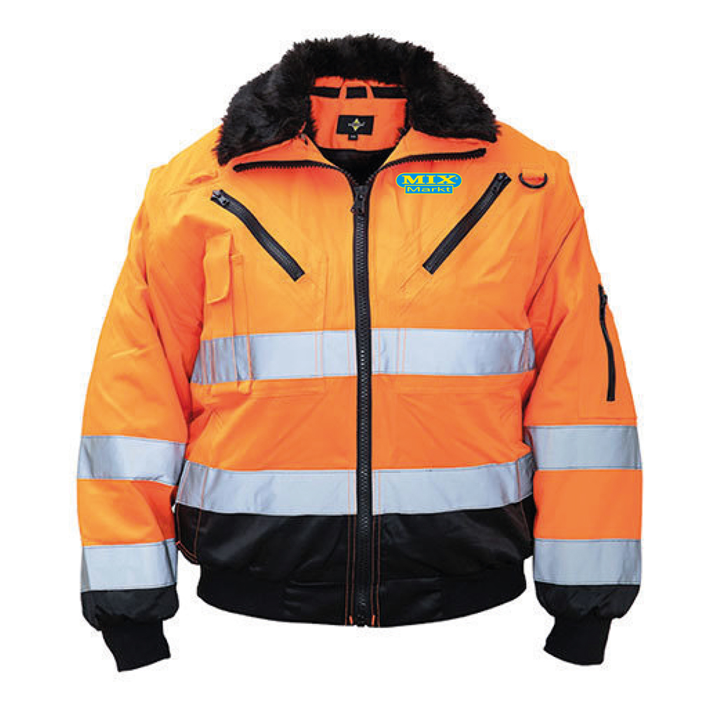 Signal-Outdoor Werkjacke, Kleur: Signaal Oranje, Maat: XS - 3XL