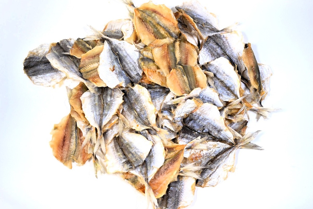 Goudband-Selar (Searoides Leptolepis) gedroogd