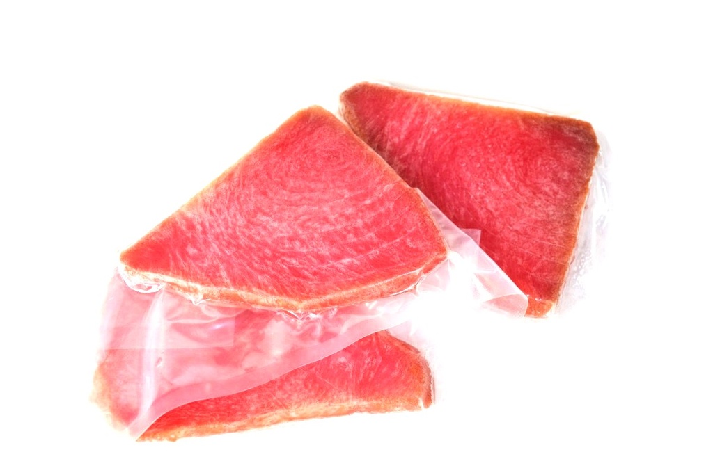 Tonijnfilet (Allothunnus Fallai) in stuk, zonder huid, koudgerookt