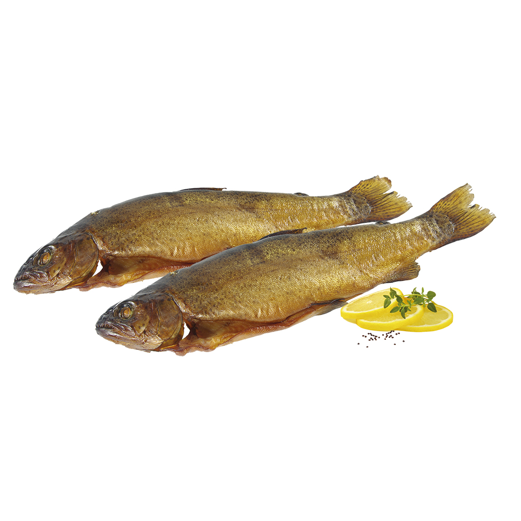 Heetgerookte forel (Oncorhynchus mykiss)