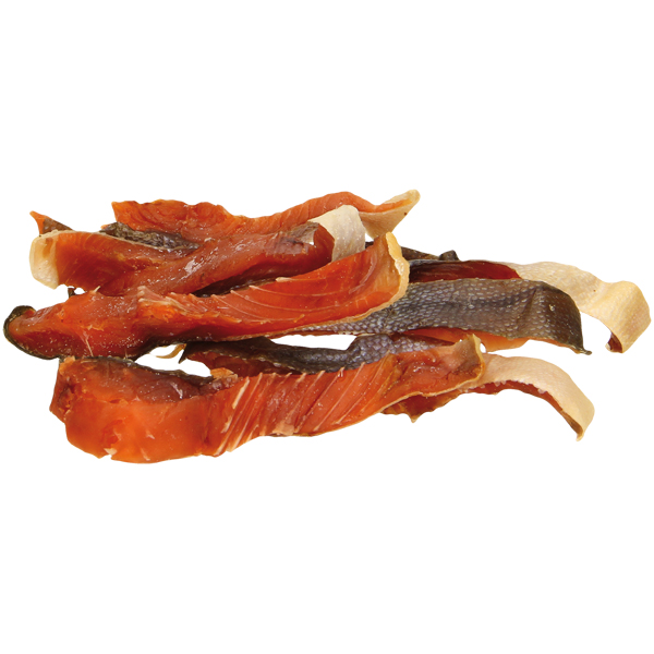 Gedroogde Buckellachsstrepen (Oncorhynchus gorbuscha)