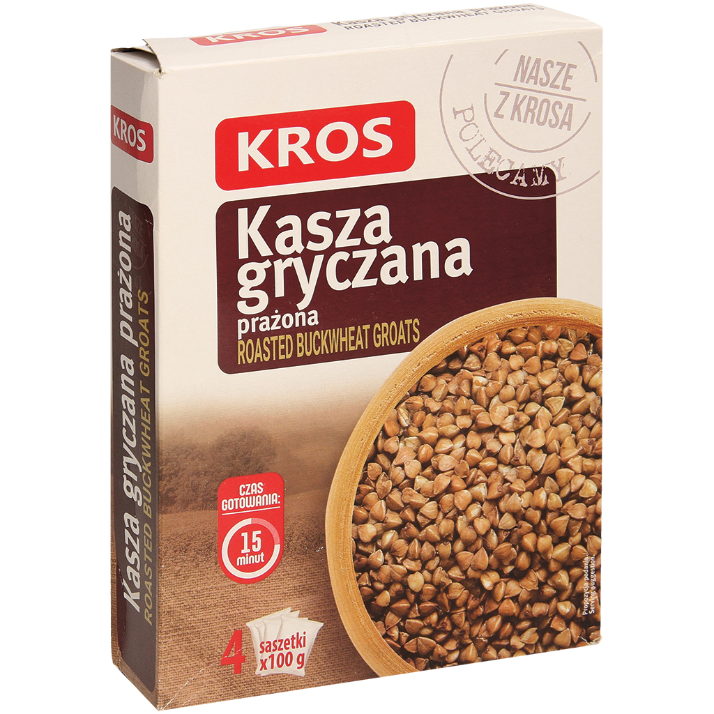 Kros "Boekweit" Boekweit, geroosterd, in kookzakken