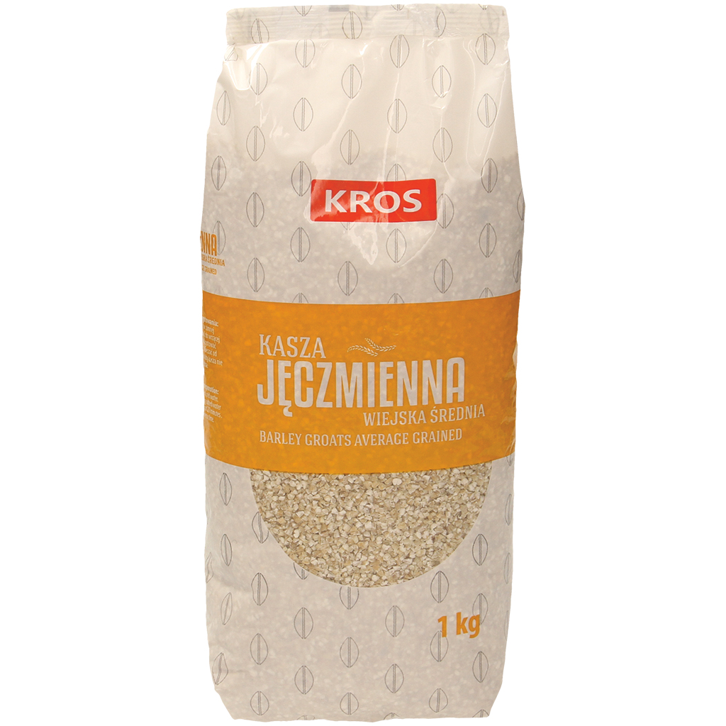 Kros "Kasza jeczmienna Wiejska Srednia" Крупа ячневая