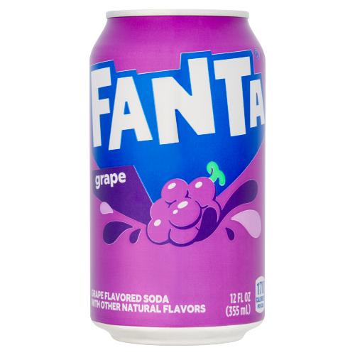 Koolzuurhoudende drank Fanta Druif