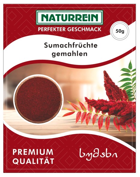 Gemalen sumakvruchten