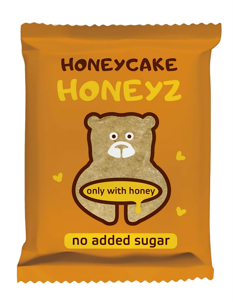 Honeyz, имбирные пряники с медом, без пальмового масла