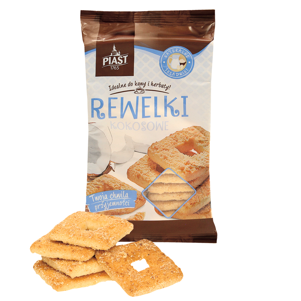 PIATST "Rewelki kokosowe" Koekjes met Kokosrasp