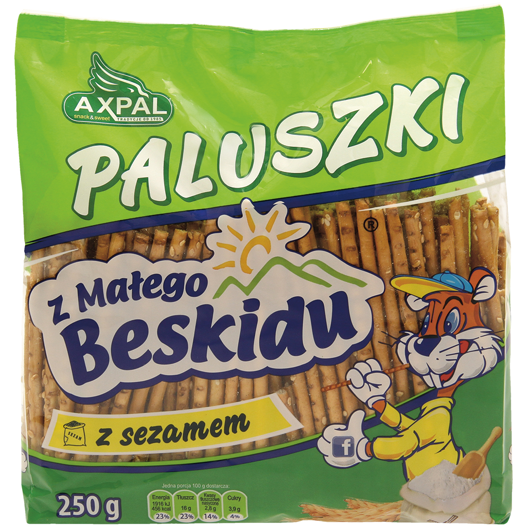 Zoutgebak met sesam