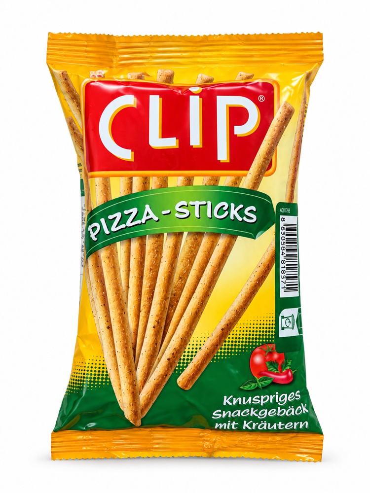 Pizza-Sticks tarwegebakstokken met kruiden en specerijen