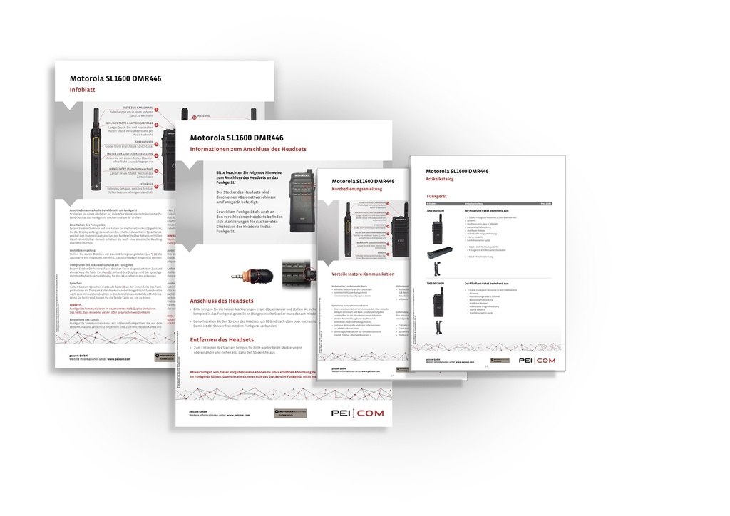 MOT Informatiepakket Mix Markt SL1600 DMR446