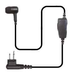 COP Гарнитура In-Ear для CLP446e + Inline PTT, включая гигиеническую коробку