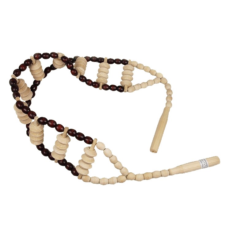 Houten rugmassage rolband, 120 cm
