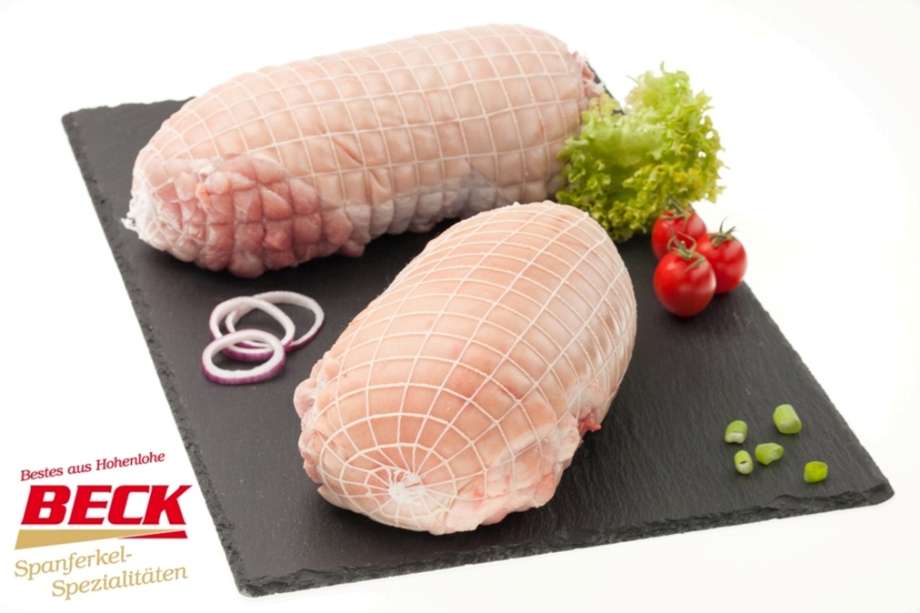 Spanferkel-Rollbraten Poot, vers