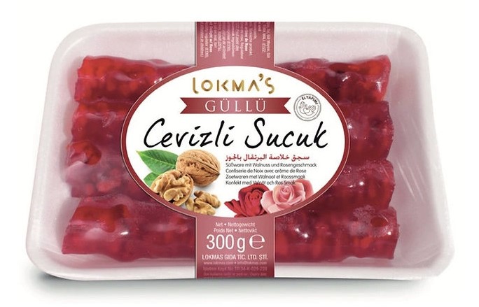Сладости со вкусом грецкого ореха и розы