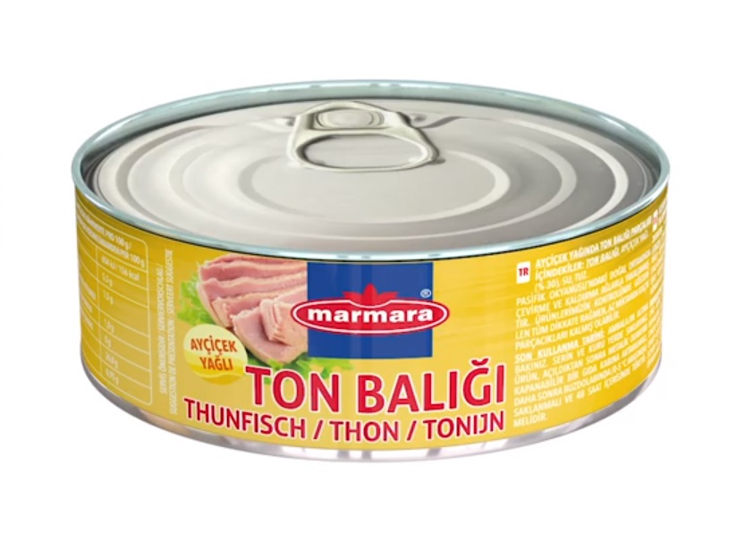 Tonijnstukken in zonnebloemolie