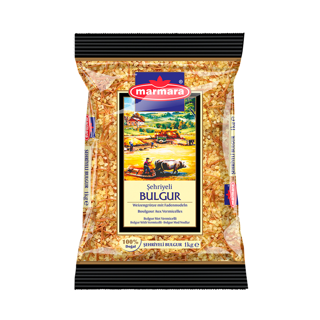 Bulgur, tarwegrutze met draadnoedels