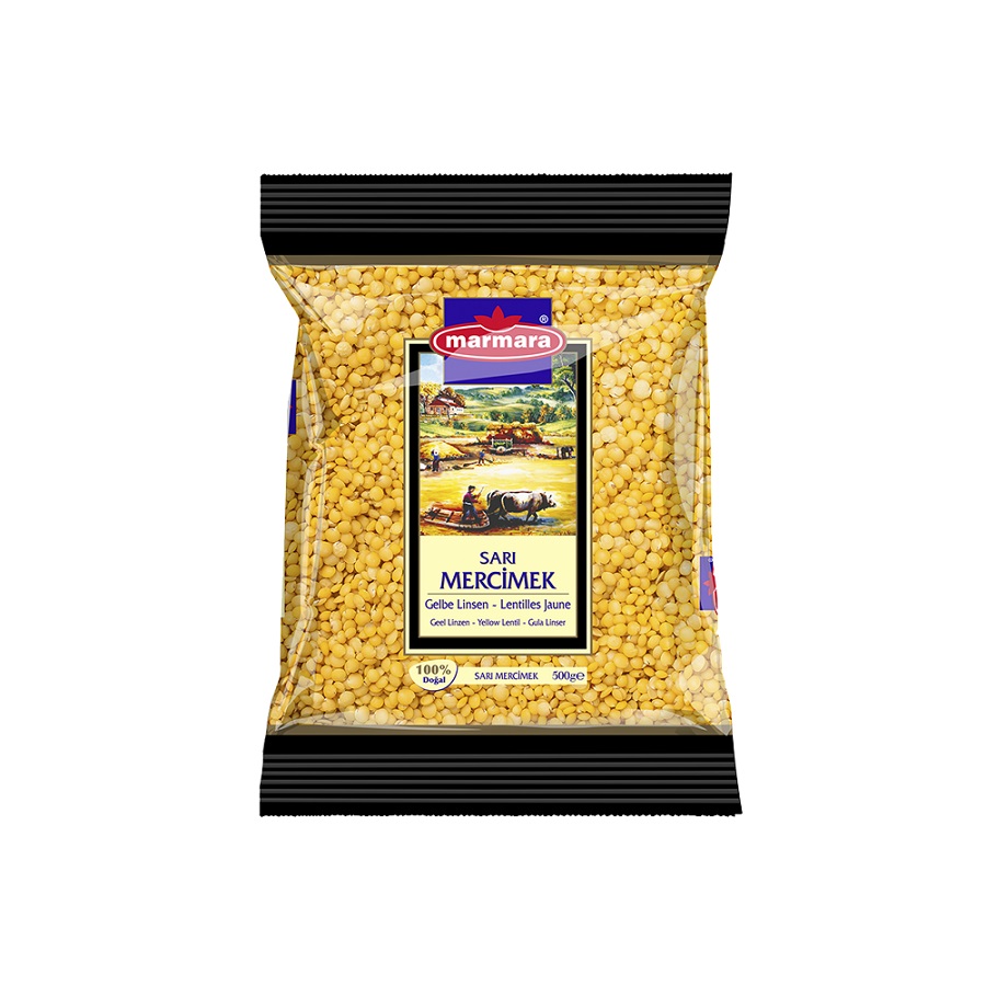 Gele linzen